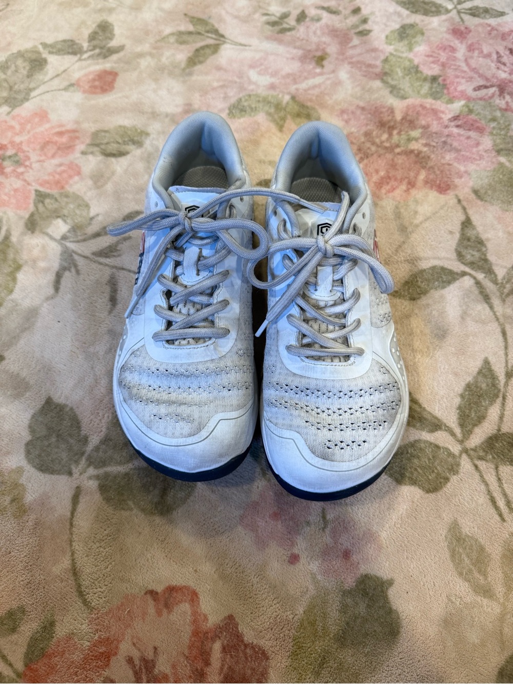 Born Primitive White and Light Gray Women's Athletic Sneakers